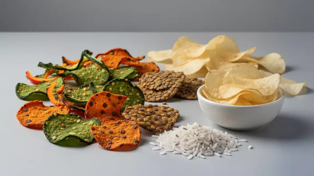 Gemüse- und Hülsenfrucht-Chips: Oft nicht gesünder als Kartoffelchips