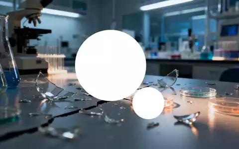 Abstrakte, atmosphärische Szene der Biotechnologiebranche, die Unsicherheit und gespaltene Meinungen darstellt. - Foto: über boerse-global.de