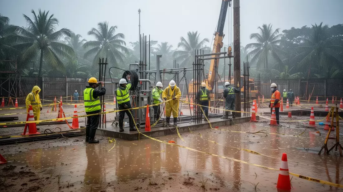 Vietnam erlässt Sicherheitsvorgaben für Baustellen in der Regenzeit