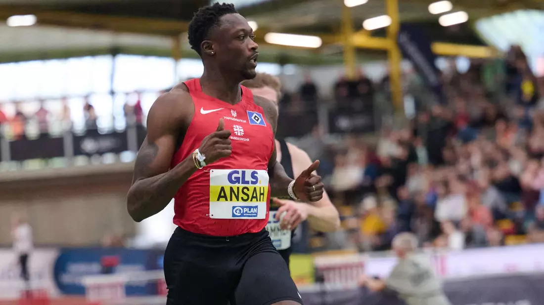 Gegen 100-Meter-Rekordler Owen Ansah läuft ein Verfahren der Nationalen Anti Doping Agentur. (Archivbild) - Bild: Bernd Thissen/dpa
