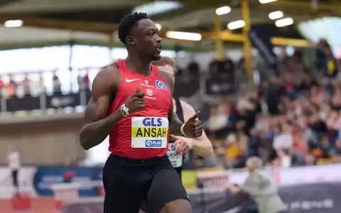 Gegen 100-Meter-Rekordler Owen Ansah läuft ein Verfahren der Nationalen Anti Doping Agentur. (Archivbild) - Foto: Bernd Thissen/dpa