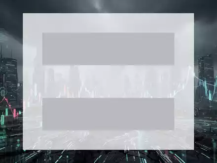 Abstrakte, atmosphärische Szene, die den Technologiesektor darstellt, mit dunklen, stürmischen Himmeln über einer futuristischen, datengesteuerten Landschaft, die einen raschen Rückgang auf dem KI-Markt symbolisiert. - Foto: über boerse-global.de