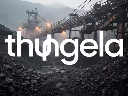 Abstrakte, atmosphärische Darstellung der Kohlebergbauindustrie, die rohe Kraft und hohe Produktivität zeigt. - Foto: über boerse-global.de