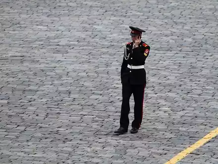 Soldat vor dem Kreml (Archiv) - Foto: via dts Nachrichtenagentur