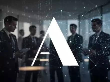 Abstrakte Darstellung der Personal- und Technologiesektoren mit unscharfen Figuren und digitalen Netzwerkmustern, die Fachwissen und strategische Positionierung vermitteln. - Foto: über boerse-global.de