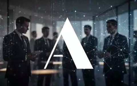 Abstrakte Darstellung der Personal- und Technologiesektoren mit unscharfen Figuren und digitalen Netzwerkmustern, die Fachwissen und strategische Positionierung vermitteln. - Foto: über boerse-global.de