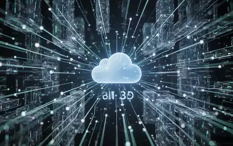 Abstrakte digitale Netzlinien, die auf ein minimalistisches Microsoft 365-Logo zulaufen, symbolisieren KI-Integration und Cloud-Dienste. - Foto: über boerse-global.de