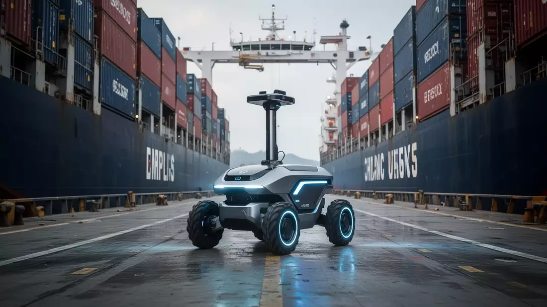 Hyundai und Kia testen autonomen Roboter auf Frachtschiff