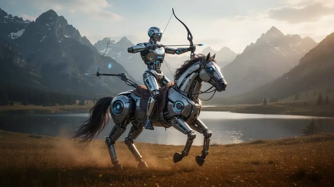 X-Humanoid Roboter meistern Extremtest am Tianchi-See
