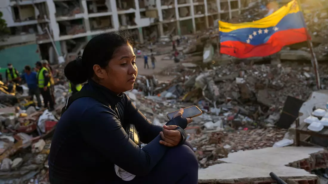 Die Zahl der Todesopfer nach den Erdbeben in Venezuela steigt immer weiter. (Archivbild) - Bild: Ariana Cubillos/AP/dpa