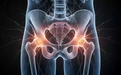 Eine stilisierte, abstrakte Darstellung der Beckenbodenmuskulatur mit angedeuteten therapeutischen Energielinien. - Foto: über boerse-global.de