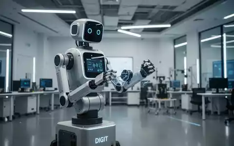 Humanoid Roboter Digit in einer High-Tech-Trainingsanlage demonstriert fortgeschrittene autonome Fähigkeiten. - Foto: über boerse-global.de