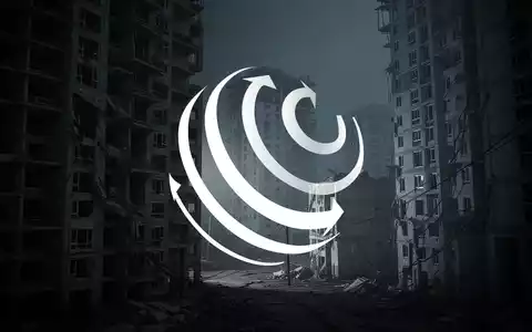 Eine düstere, abstrakte Szene, die den Immobilienmarkt und einen Abschwung darstellt, mit Schatten und kühlen Tönen. - Foto: über boerse-global.de