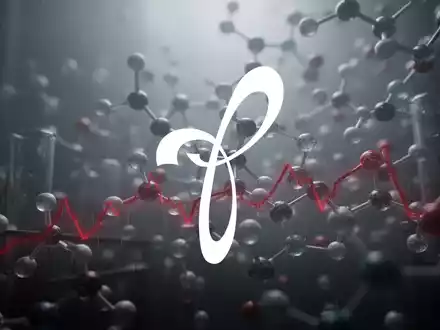Abstrakte, atmosphärische Szene, die den Biotechnologiesektor unter Druck darstellt. Düstere, kühle Töne mit roten Akzenten. - Foto: über boerse-global.de
