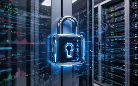 Ein stilisiertes, blau leuchtendes digitales Schloss symbolisiert verschärfte Maßnahmen gegen Steuerkriminalität und Finanzbetrug. - Foto: über boerse-global.de