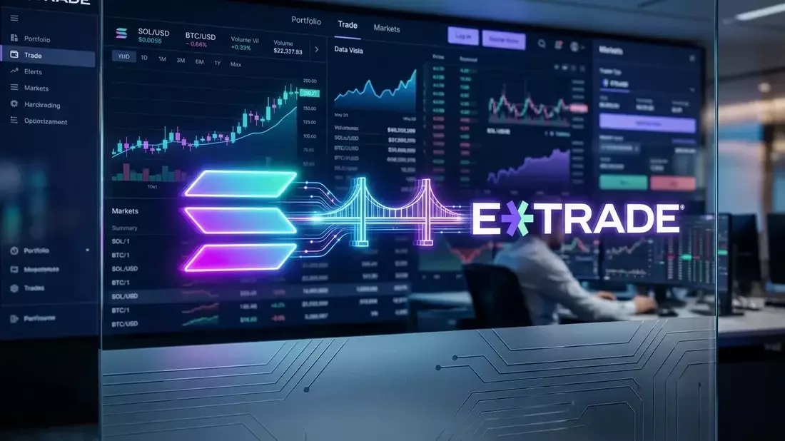 Morgan Stanley öffnet E*TRADE für Solana: Adoption trotz Kursflaute