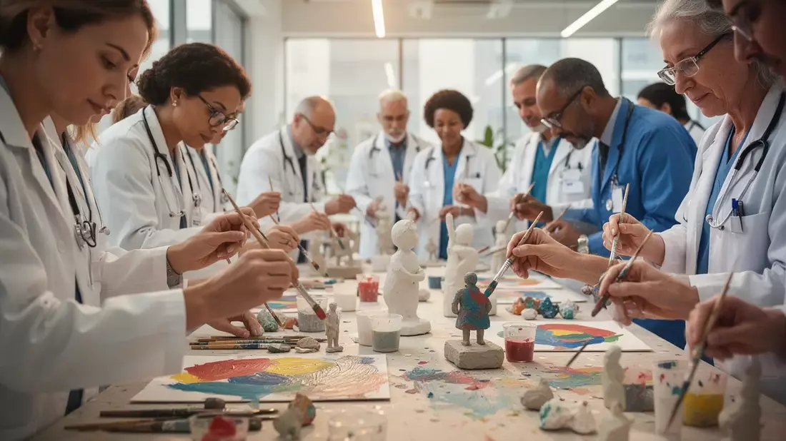 Kunst als Therapie: Neue Programme gegen Burnout und Trauma