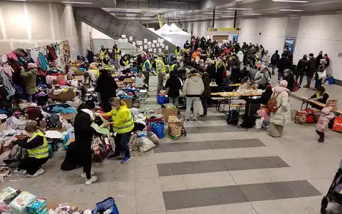 Hilfsgüter für Flüchtlinge aus der Ukraine in Deutschland (Archiv) - Foto: via dts Nachrichtenagentur