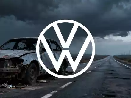 Eine desolate, leere Straße unter einem dunklen, düsteren Himmel, die eine schwierige Marktstimmung in der Automobilindustrie darstellt. - Foto: über boerse-global.de