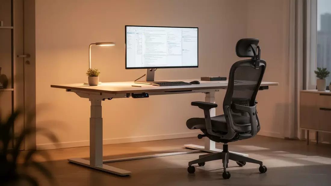 Ergonomie im Homeoffice: 81 Prozent der Mitarbeiter profitieren