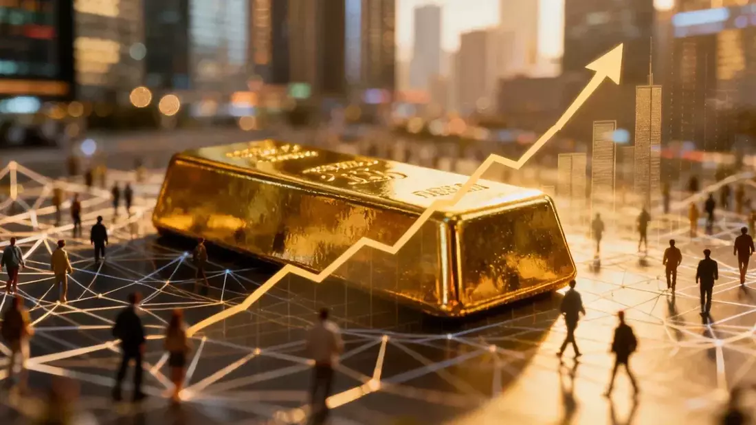 Oro supera los 4.000 dólares pero cae 2,72% semanal por temores inflacionistas