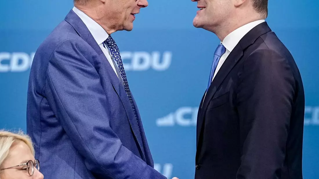 Bundeskanzler Friedrich Merz drängte Spahn schließlich zum Rücktritt. (Archivbild) - Bild: Kay Nietfeld/dpa