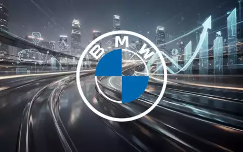 Eine dynamische, abstrakte Szene, die die Automobilindustrie darstellt, mit eleganten Kurven und metallischen Reflexionen, die Fortschritt und Premiumqualität andeuten. - Foto: über boerse-global.de