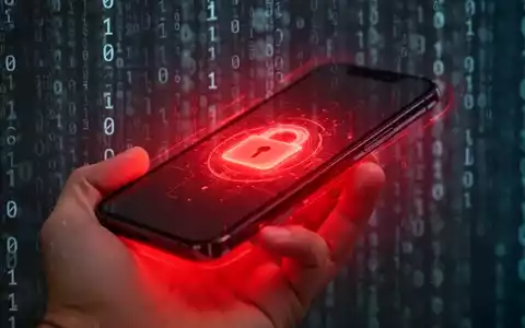 Ein rot glühendes Smartphone in der Hand eines Nutzers, das Akkuentladung und Überhitzung nach einem Software-Update symbolisiert. - Foto: über boerse-global.de