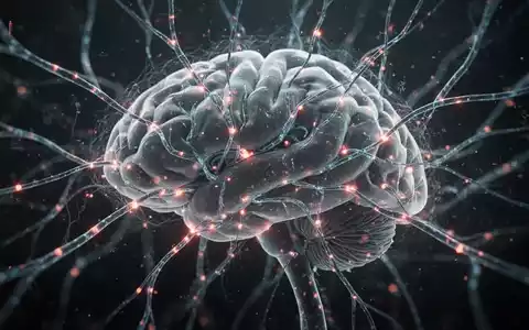 Abstrakte Darstellung von neuronalen Netzwerken und Gehirnaktivität mit leuchtenden, miteinander verbundenen Pfaden und subtilen Filtereffekten. - Foto: über boerse-global.de