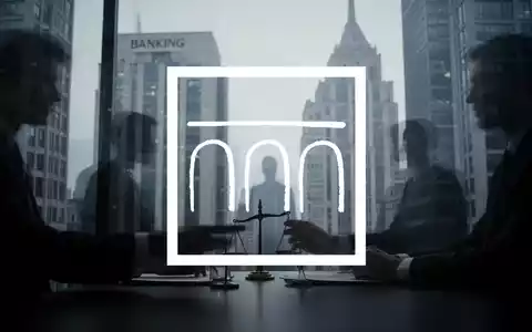 Eine angespannte, atmosphärische Szene, die eine wichtige finanzielle Verhandlung im Bankensektor darstellt. - Foto: über boerse-global.de