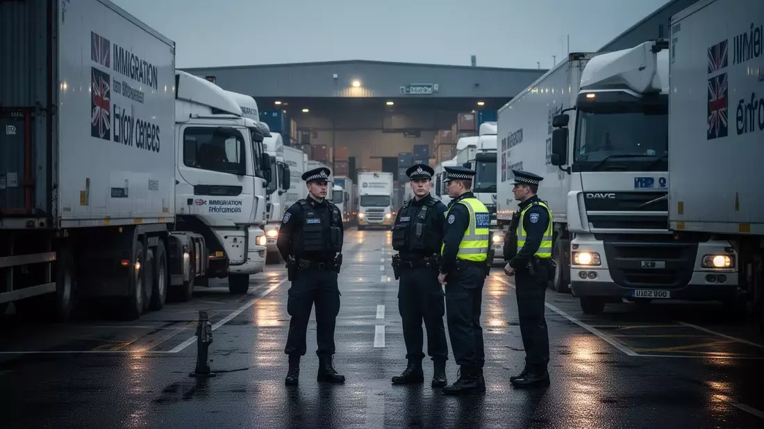 Home Office enforcement officers have arrested 10 suspected illegal workers across three Evri depots in a targeted crackdown on the logistics sector. The arrests — in Redditch, Croydon and Crawley…