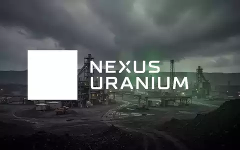 Eine abstrakte, atmosphärische Darstellung einer Uranabbaustelle unter dunklen Wolken, die Unsicherheit und Stopps andeutet. - Foto: über boerse-global.de