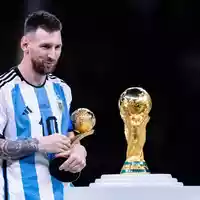 Holt er sich wie 2022 in Katar wieder den Pokal? Lionel Messi. (Archivbild) - Foto: Tom Weller/dpa