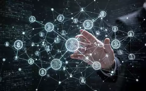 Abstrakte Darstellung von Datenverarbeitung und KI-Tokens. Ein leuchtendes Netzwerk von Knoten und Linien in einem dunklen, digitalen Raum. - Foto: über boerse-global.de