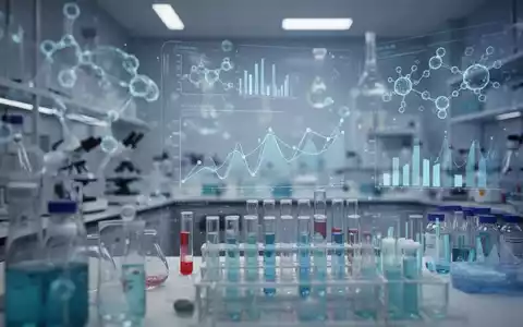 Abstrakte Darstellung des Biotechnologie- und Pharmasektors mit Fokus auf wissenschaftlichen Fortschritt und klinische Studien. - Foto: über boerse-global.de