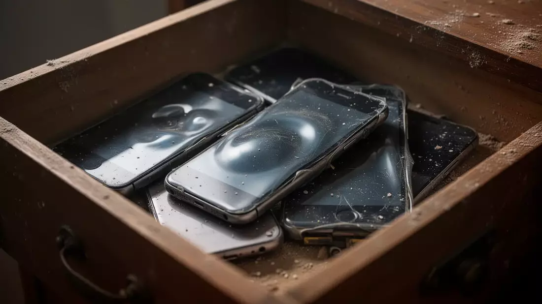 Alte Handys in Schubladen: Brandrisiko durch Lithium-Akkus