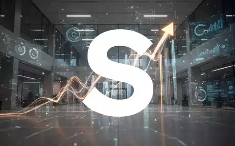 Abstrakte Darstellung des Finanzdienstleistungssektors mit dynamischen, aufsteigenden Lichtmustern und digitalen Schnittstellen, die Wachstum symbolisieren. - Foto: über boerse-global.de