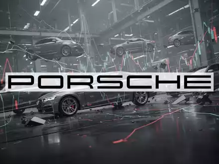 Abstrakte Darstellung der Automobilindustrie mit einem gedämpften Gefühl von Rückgang und finanzieller Herausforderung. - Foto: über boerse-global.de