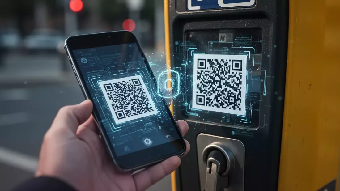 Quishing in Zug: Polizei entfernt manipulierte QR-Codes an Parkuhren
