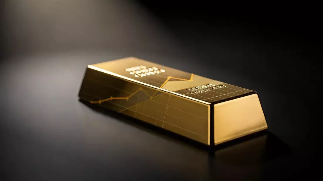 Oro cae 28,5% desde máximo anual y pugna por los 4.000 dólares