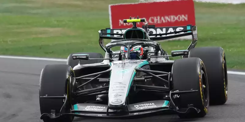Kimi Antonelli zeigte in Spa-Francorchamps eine starke Vorstellung. - Foto: Omar Havana/AP/dpa