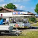 Die Eglinger Blauliachd-Party endete nach einer Gewalttat mit einem Großeinsatz.   - Bild: Uwe Lein/dpa