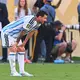 Messi nach dem Gegentreffer in der Verlängerung. - Bild: Tom Weller/dpa