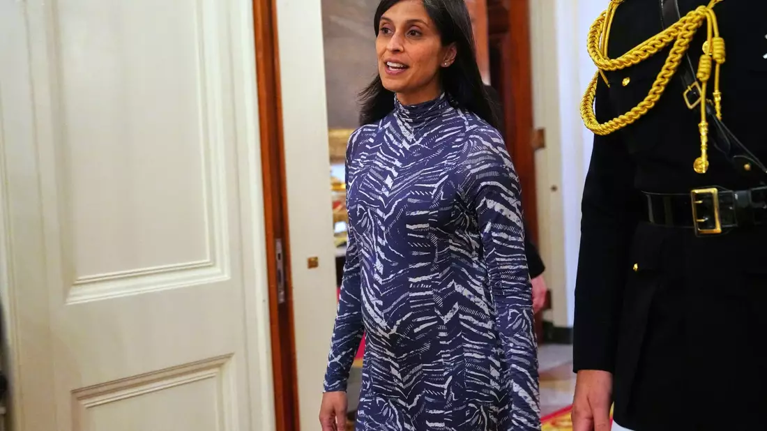 Im Januar machte das Ehepaar Vance die Schwangerschaft der Second Lady öffentlich - nun hat sie ihren Sohn geboren. (Archivbild) - Bild: Julia Demaree Nikhinson/AP/dpa