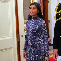 Im Januar machte das Ehepaar Vance die Schwangerschaft der Second Lady öffentlich - nun hat sie ihren Sohn geboren. (Archivbild) - Foto: Julia Demaree Nikhinson/AP/dpa