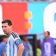 Messi nach dem Gegentreffer in der Verlängerung. - Bild: Tom Weller/dpa