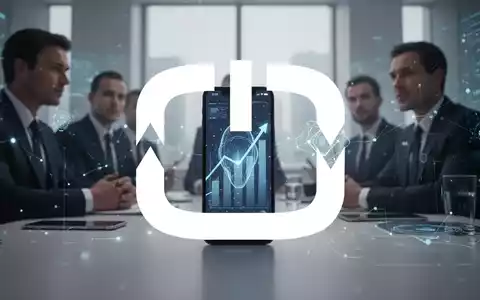 Abstrakte Darstellung des Smartphone-Technologie-Sektors, die Innovation und strategische Gespräche in einem wachsenden Markt widerspiegelt. - Foto: über boerse-global.de