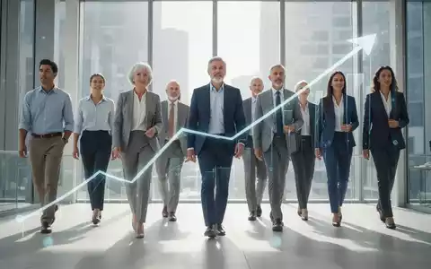 Eine Gruppe vielfältiger Personen, die Selbstvertrauen und beruflichen Erfolg ausstrahlen, in einem modernen, hellen Umfeld. - Foto: über boerse-global.de