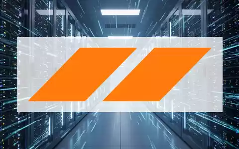 Abstrakte Darstellung einer modernen Rechenzentrumsumgebung mit leuchtenden Server-Racks und kühlem blauem Licht, die schnelles technologisches Wachstum vermittelt. - Foto: über boerse-global.de