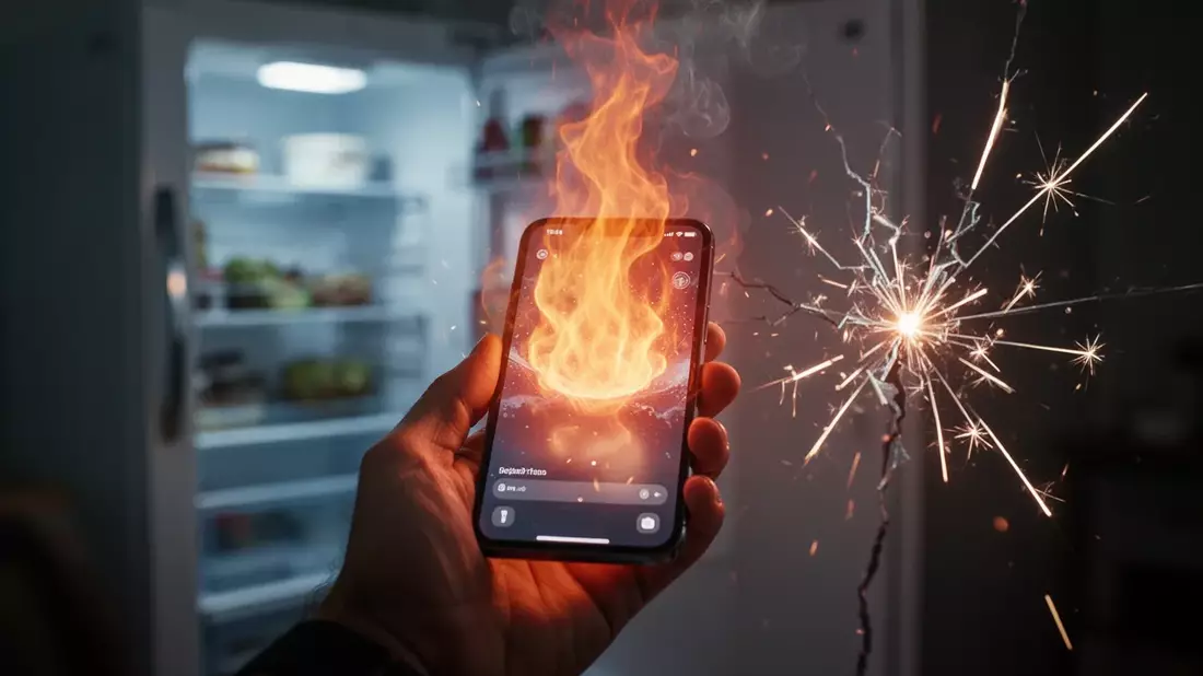 Smartphone-Kühlschrank-Trend: Gefährliche Folgen für die Hardware